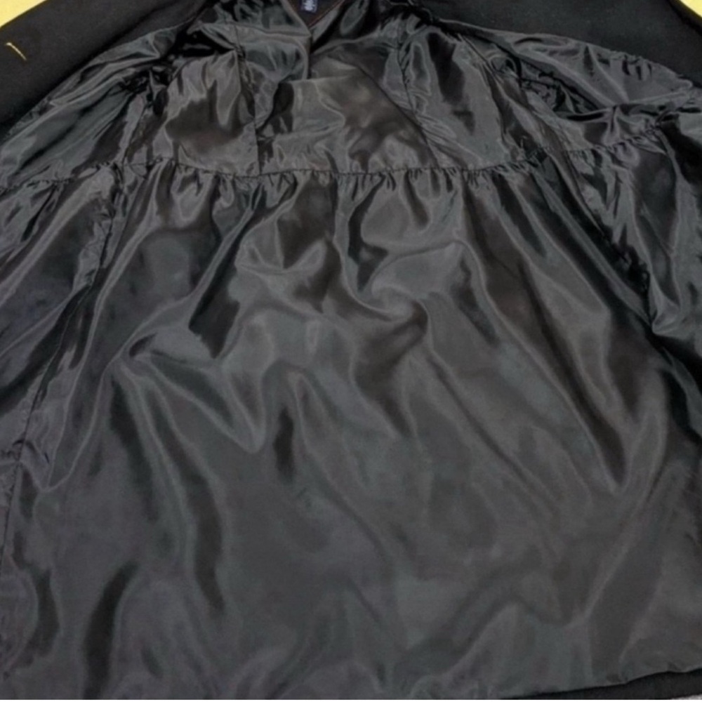 Tommy Hilfiger Black Wool Peacoat Large - Picture 7 of 9